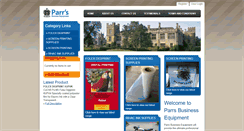 Desktop Screenshot of parrs.com.au